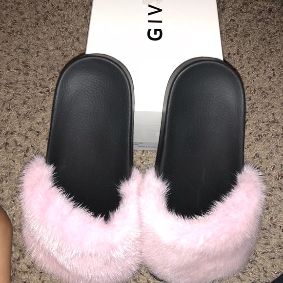 Givenchy Shoes - Givenchy mink fur slides 37